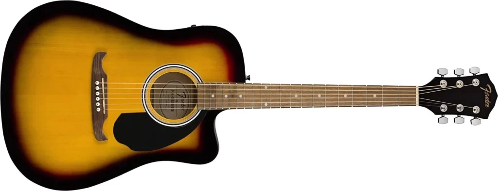 Fender FA-125CE Dreadnought Cutaway Acoustic-Electric Guitar